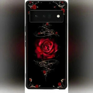 Google Pixel 6 Pro Case-Red Rose (NWT)